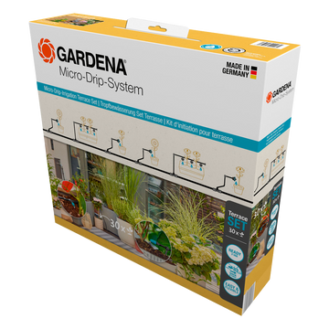 Micro-Drip-System terrassesæt (30 planter)