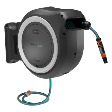 Gardena PowerRoll XL 35m, solo - Hvid